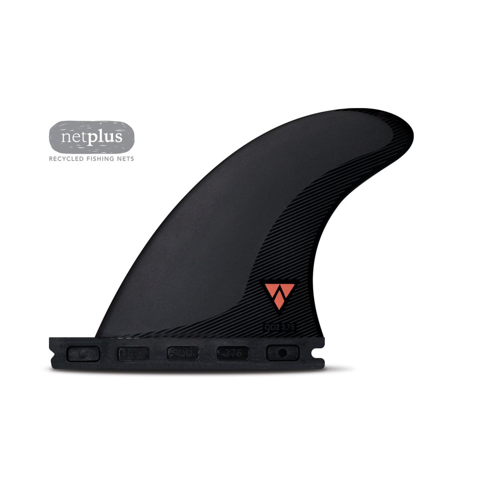 FUTURES Quad 2 Fin Set 3.75 Sym Alpha