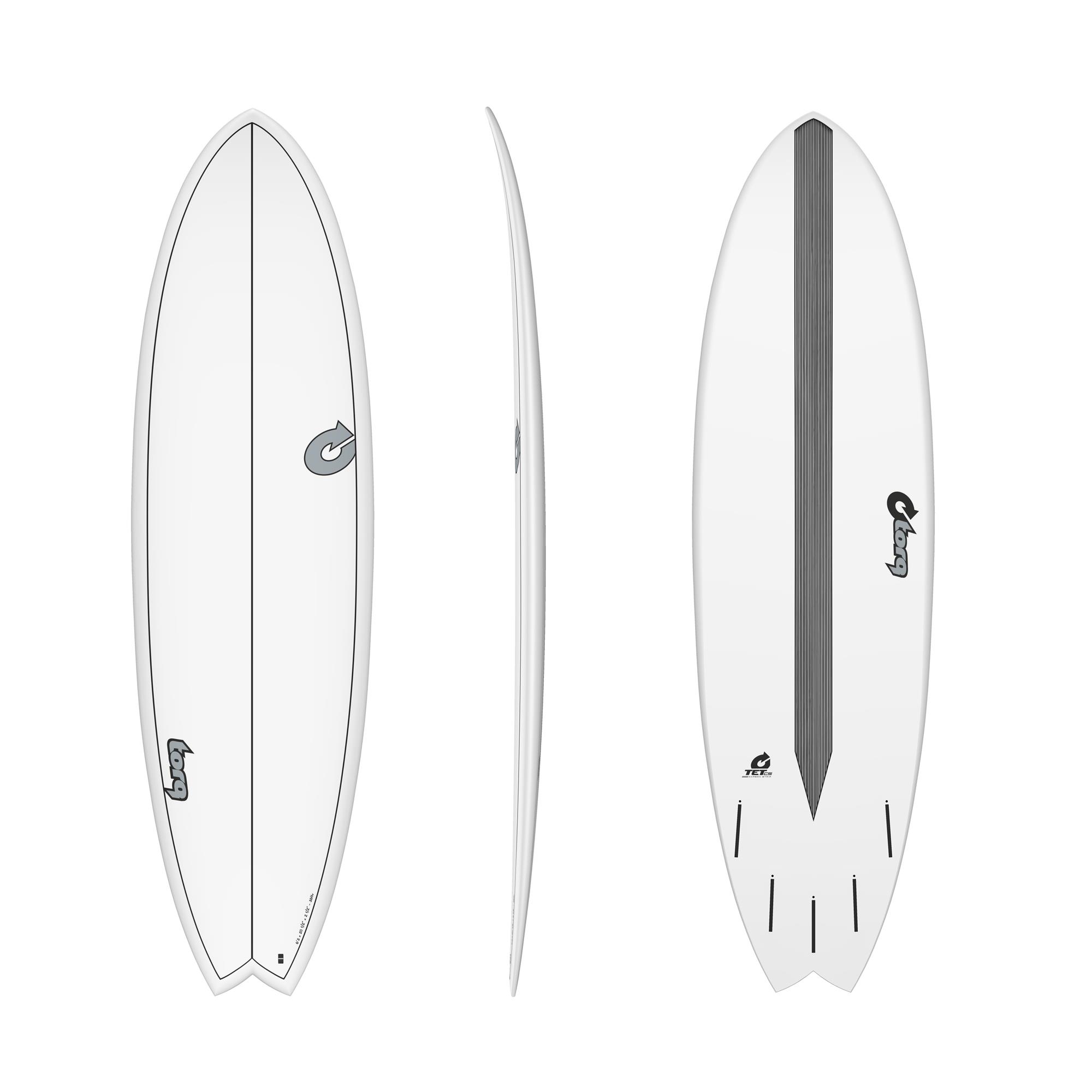 Surfboard TORQ Epoxy TET CS 6.3 MOD Fish Carbon